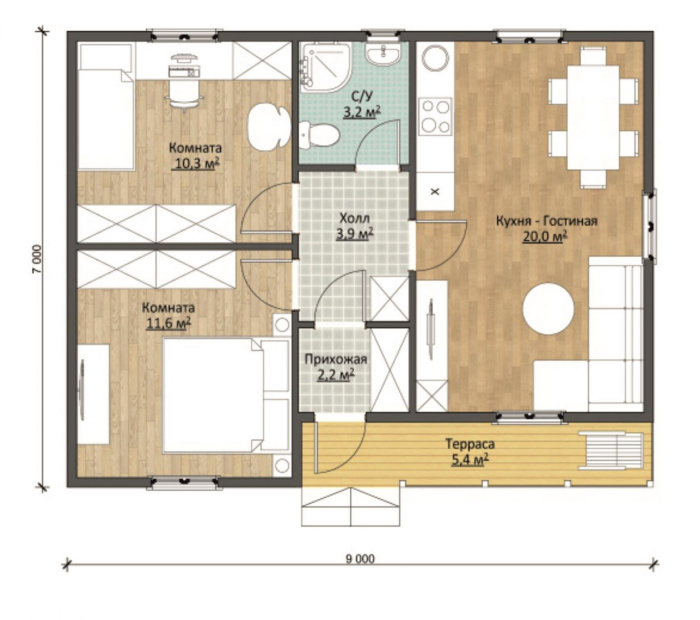 Планировка 1