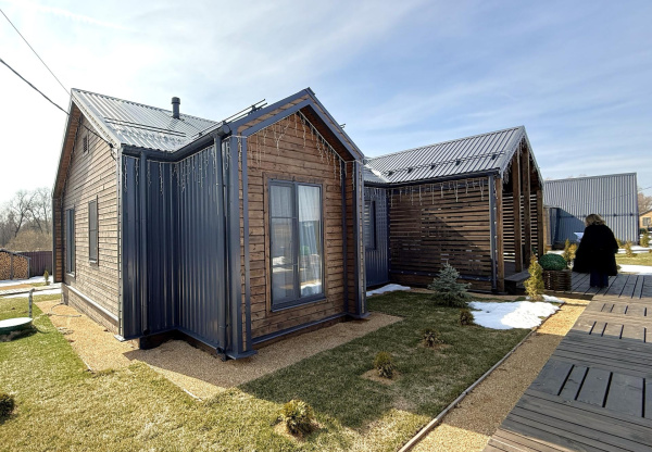 Видеоэкскурсия по дому Садовод 11х14 Барн