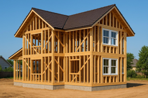 Пошаговый план строительства каркасного дома