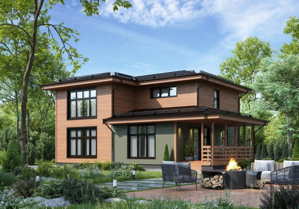 Новый проект дома Статус 10,5x13 Атлант